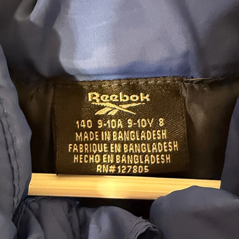 Reebok Kids Blue and Navy Colorblock Vest